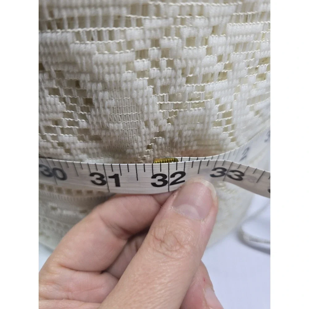 6.5 Inch Wide Bulk Lace Roll, MANY yards, Weights 2.5lbs, 10in Roll, 31in Around